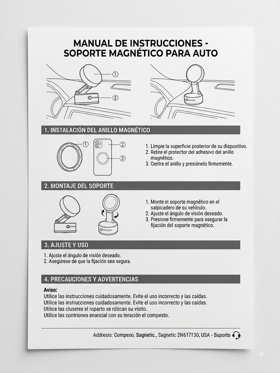 Manual de instrucciones